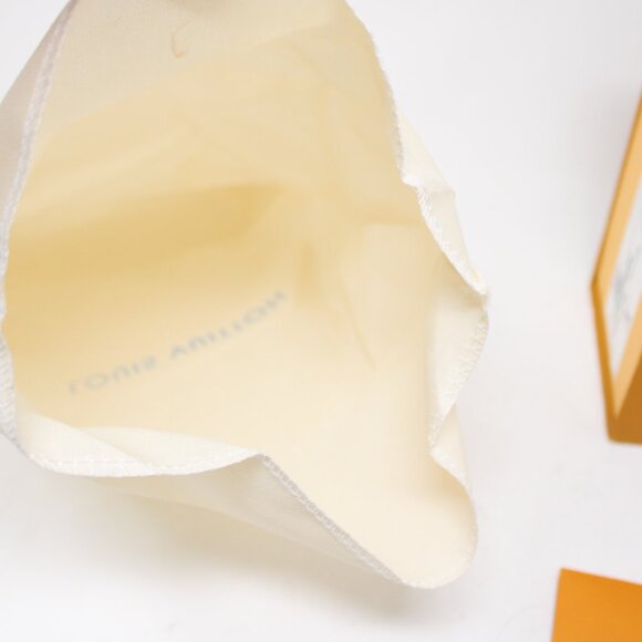 Empty Louis Vuitton Box, Dust Bag, Paperwork Orange 8x9x5 Giftbox Authentic - Picture 7 of 15